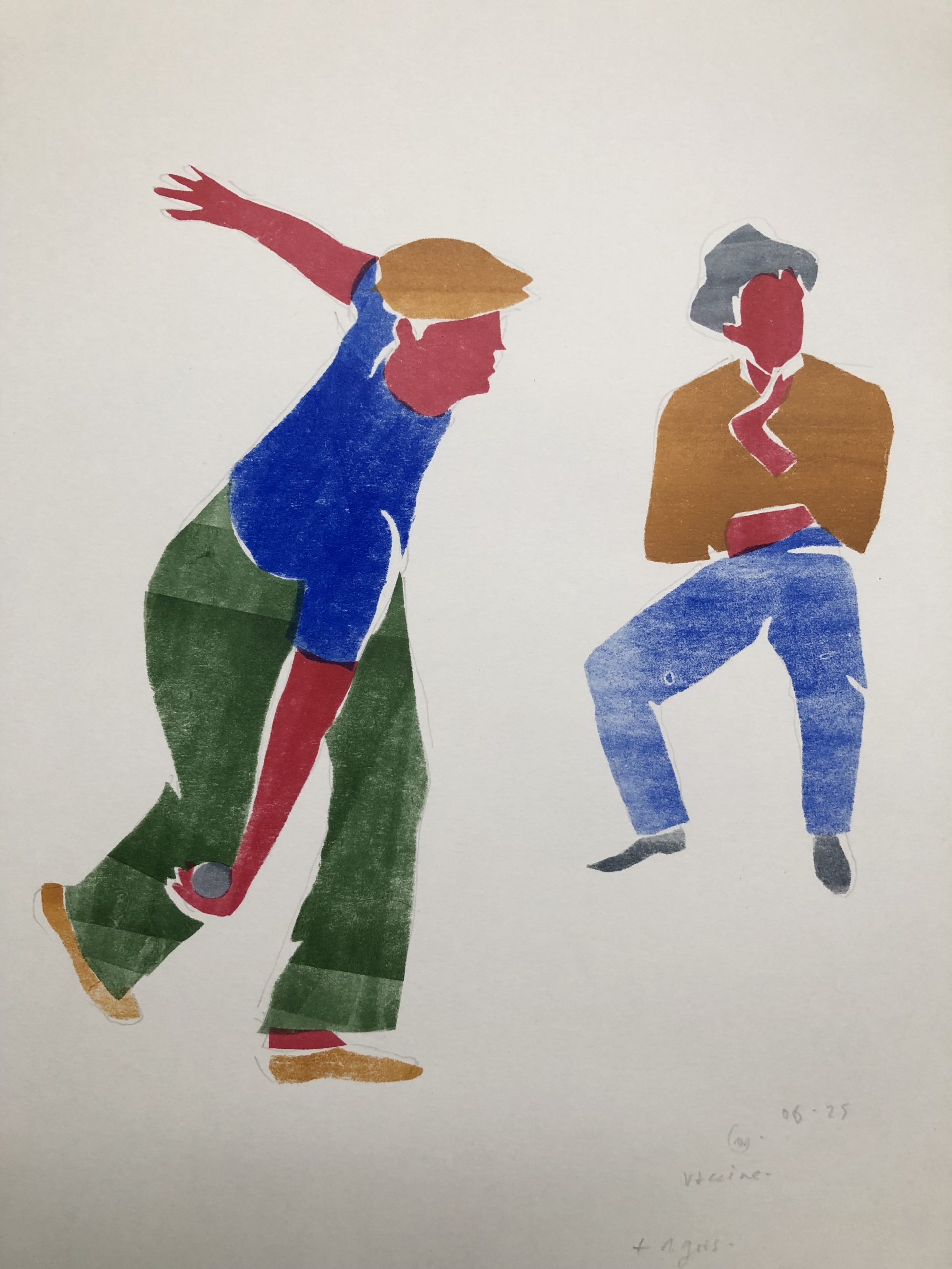 Illustration Cyril Mariaux in Galerie Scheytt