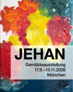 Einladung Gemäldeausstellung JEHAN