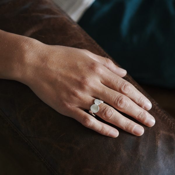 Ring OoOoo in Silber – Bild 2