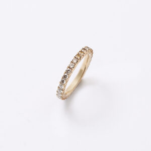 Brillantring mit Farbverlauf